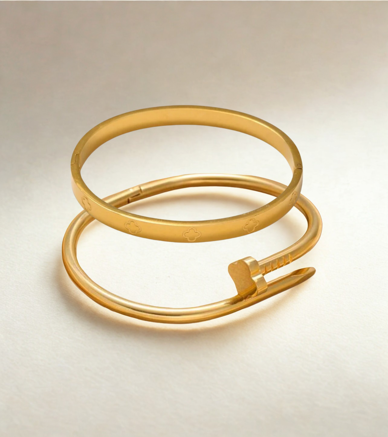 BANGLES DORADOS DUO